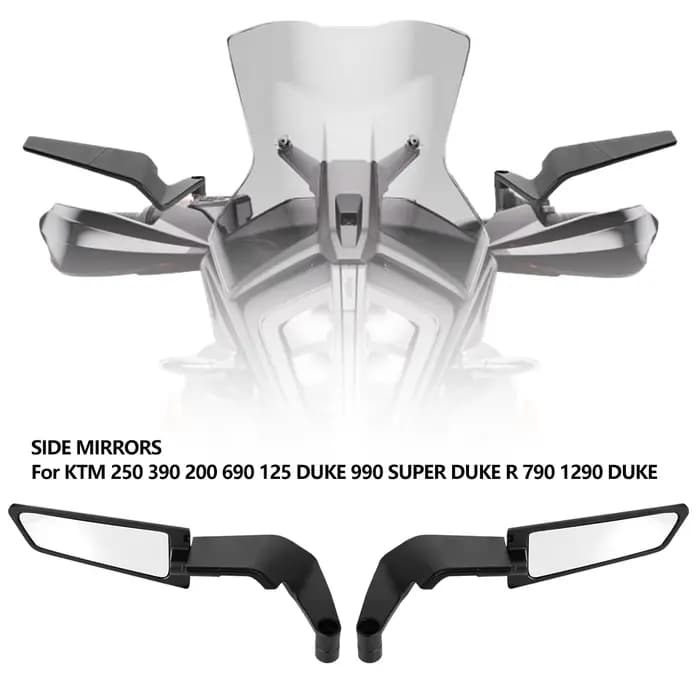 Winglets furtifs réglables pour moto YAMAHA, miroir rotatif, accessoires de moto, trucs, 03, 07, 09,