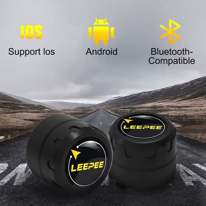 Moto TPMS 2 capteurs Bluetooth 4.0 5.0 système de surveillance de la pression des pneus Pit Bike tes