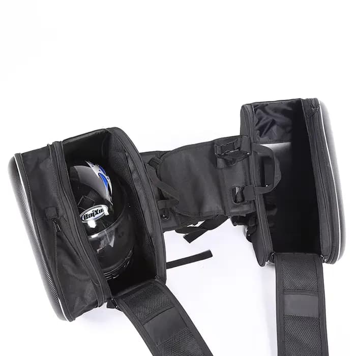 Sacs universels pour sacoches de moto, 2 pièces, sacs de selle pour bagages, fourche de rangement la