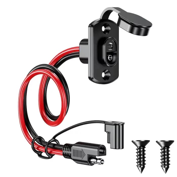 Connecteur rapide SAE SFP 12AWG, extension SAE étanche, port de paroi latérale pour générateur de pa