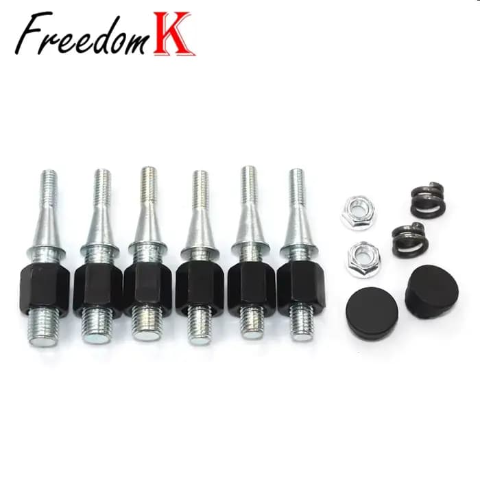 Rétroviseurs arrière gauche droit pour moto, filetage pour Yamaha FZ1 FZ6 FZ8 Fazer fz1 fz6 fz8 FZ f