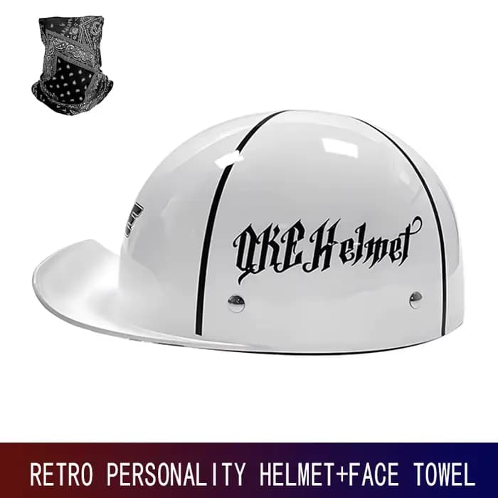 Demi-casque de moto rétro de croisière allemande, 600 pédales, opérabilité rétro, nouveau