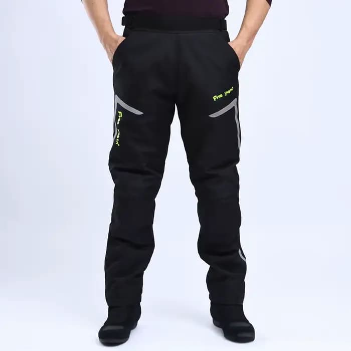 Pantalon d'équitation de moto coupe-vent pour homme, pantalon de couverture de pluie, décollage rapi