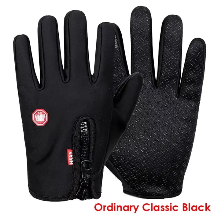 Gants chauds en polaire pour écran tactile, pour cyclisme en plein air, conduite, imperméables, froi
