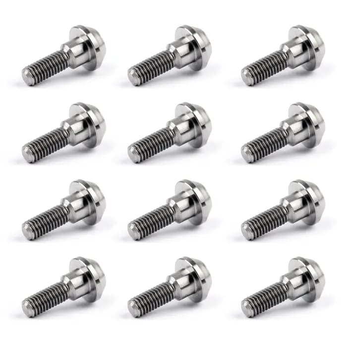 Artudatech M6 x 20mm titane/Ti boulons de Rotor de frein à disque pour Suzuki GSXR pour Yamaha R1 R6