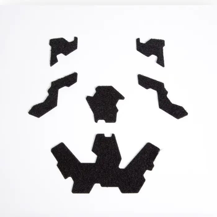 DulHelmet-Autocollant magique universel pour casque, kit de motif de boucle, bricolage, FMA, FTHS, T