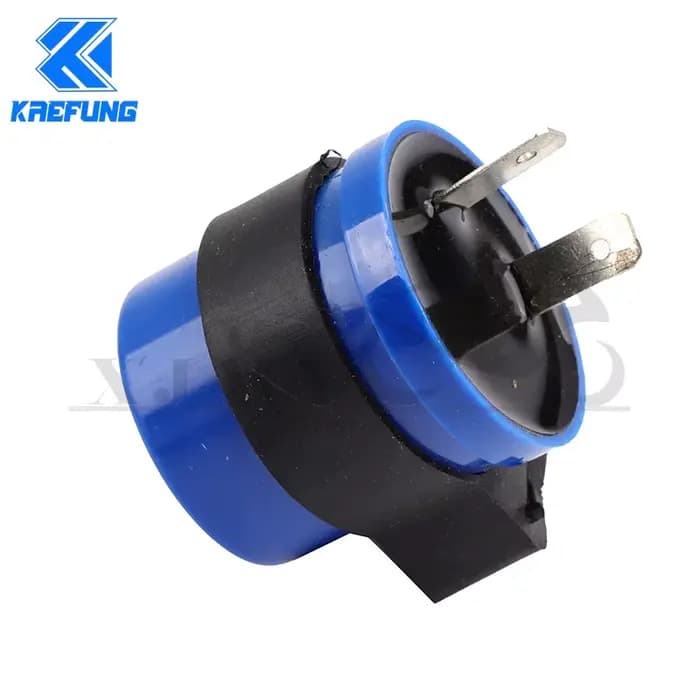 Clignotant intégré bleu pour moto, moteur, buzzer, clignotant, indicateur de citations, entrée DC 6V