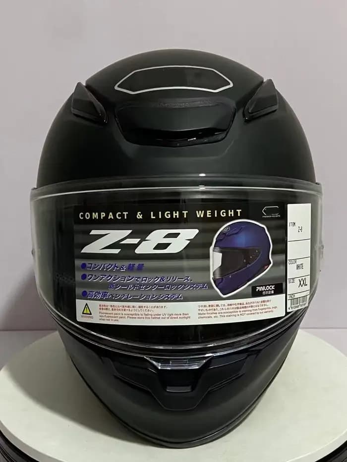 Casque De moto intégral Z8 Z-8 NXR2 noir mat équitation Motocross course casque De moto Casco De Mot