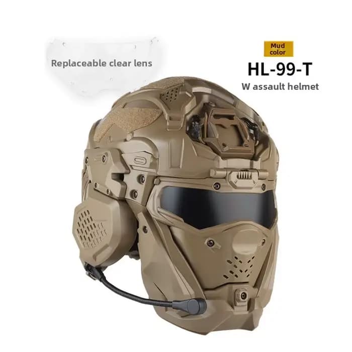 Casque de moto multifonction, protection intégrale du visage avec écouteurs et ventilateur intégrés,