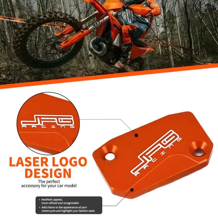 Couvercle de réservoir de liquide d'embrayage de frein avant CNC pour moto, pour KTM XC XCW XCF SX S