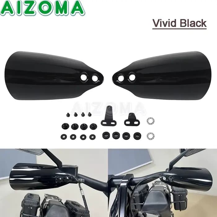 Protège-mains de moto, Protection pour Harley Touring 2021 – 2023 Road King Electra Glide Road Glide