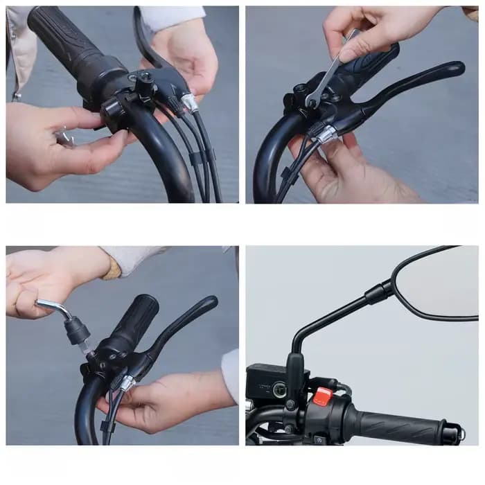 Adaptateur universel pour guidon de moto, support de montage, pince de réglage rapide, guidon de vél