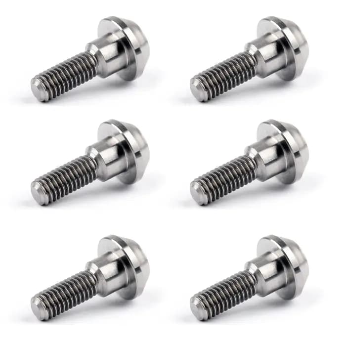 Artudatech M6 x 20mm titane/Ti boulons de Rotor de frein à disque pour Suzuki GSXR pour Yamaha R1 R6