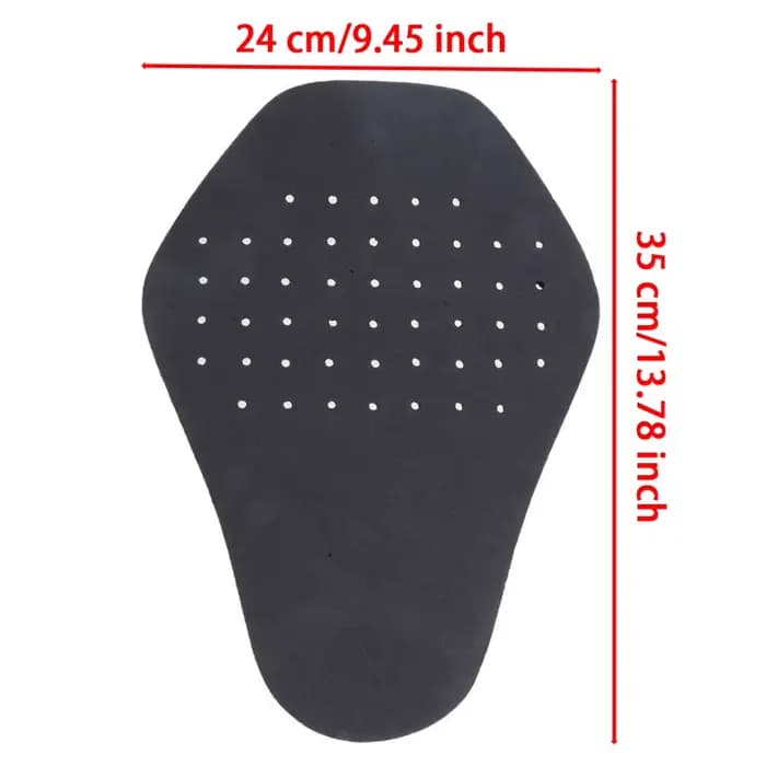 1pc moto vélo dos Pad veste insérer EVA dos protecteur équitation ski patinage armure dos colonne ve