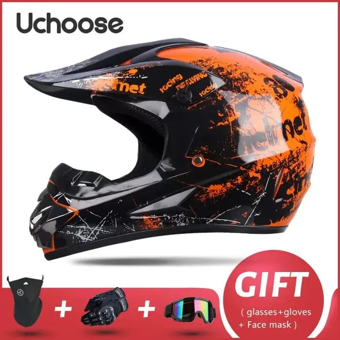 DOT-Casque de motocross pour hommes et femmes, casque de descente, casque de course tout-terrain, mo