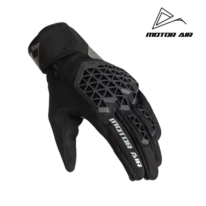 Moteur Air nouveaux gants de moto engrenages d'équitation été respirant grille cuir amorti Absorptio