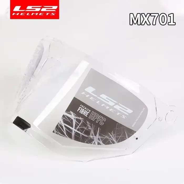 LS2-Casque de moto en fibre de carbone pour homme et femme, casque tout-terrain, lentilles accessoir