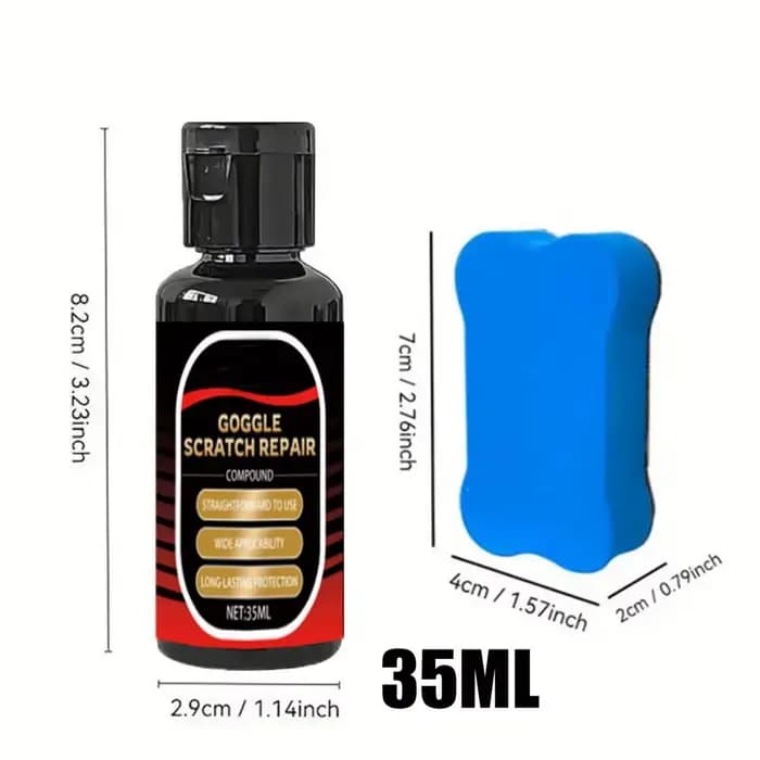 Crème réparatrice de rayures pour moto 35ml, crème restauratrice pour voiture, éliminateur de rayure