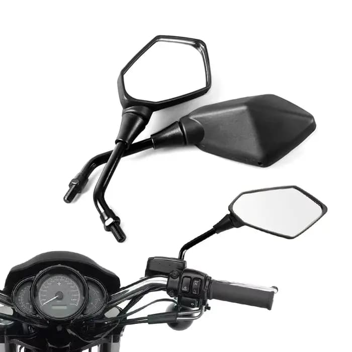 2 pièces/paire universel 8mm 10mm moto miroir Scooter e-bike rétroviseurs électromobile arrière côté