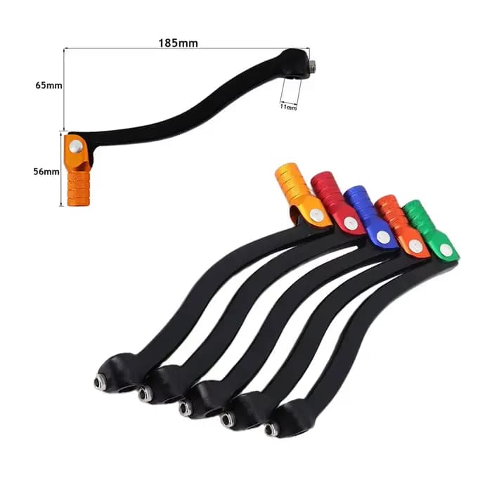 Levier de changement de vitesse pliable en aluminium CNC pour moto, ATV, Dirt Bike, Pit Bikes, Kayo