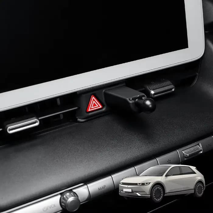 Support de téléphone en matériau ABS, accessoires de décoration intérieure automobile, Base de monta
