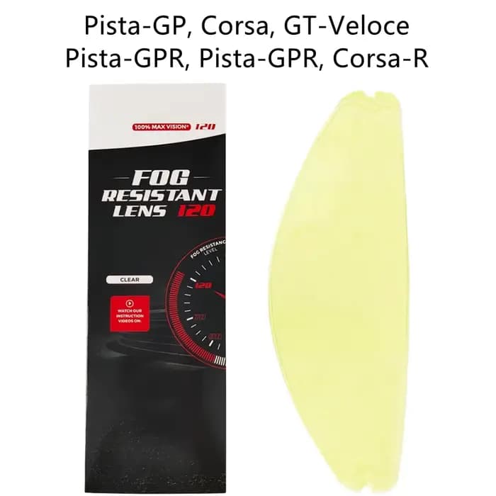 Visière PISTA pour casque AGV Pista GPR Pista GPRR CORSA R RACE3, accessoires de protection faciale