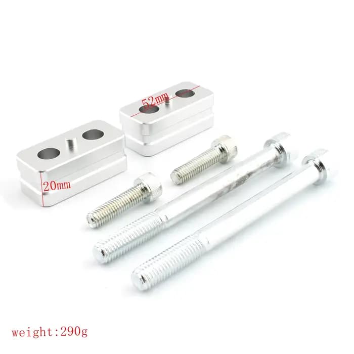 Kit de pinces de montage pour rehausseurs de guidon de moto, accessoires pour BMW Runder GS, R 1200