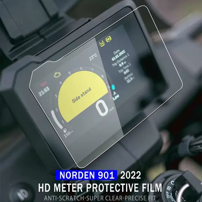 Écran anti-rayures pour moto Husqvama Norden 901 Norden901 2022, Protection du tableau de bord, Film