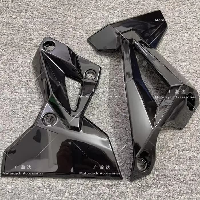Carénage de Protection Latéral Noir Brcorporelle, pour Kawasaki Z400 Z 400 2019-2021