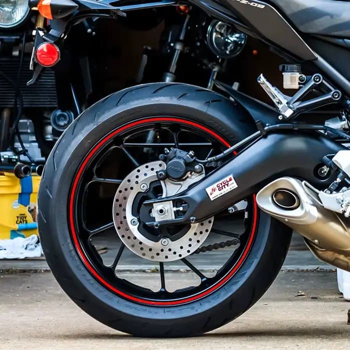 Bandes autocollantes pour roues de moto, autocollants réfléchissants pour jante, bandes de Protectio