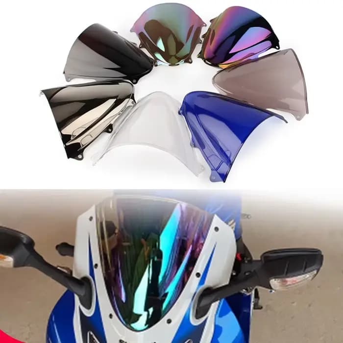 Pare-brise à Double bulle pour moto Suzuki GSX-R GSXR 600 750 GSXR600 2011-2018 K11, accessoires de