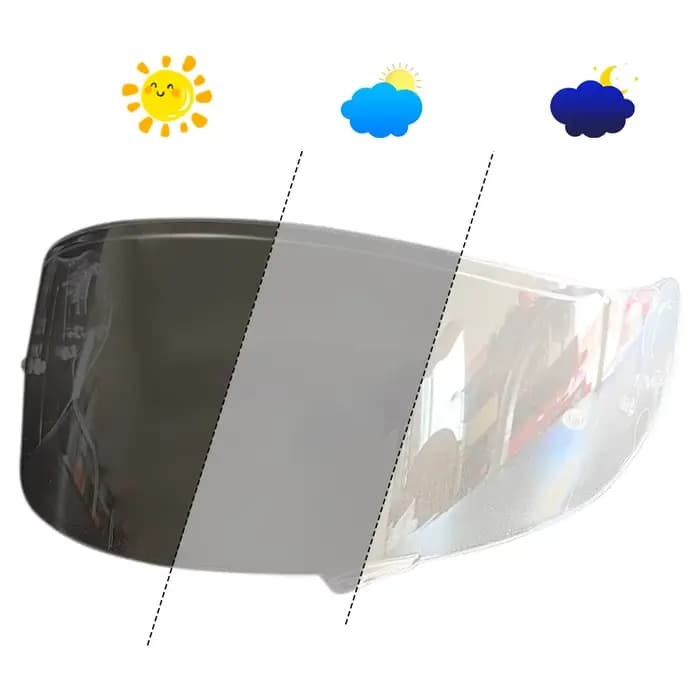 Visière photochromique pour casque Shoei GT Air Neotec CNS1 gt air 2, lentille de protection chromiq