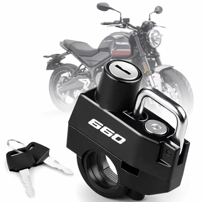 Verrou de casque de moto pour Triumph Trident 660 Sport Tiger 660 Trident660, dispositif de verrouil