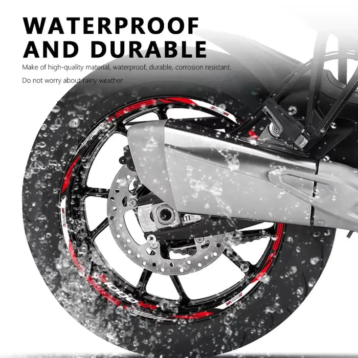 Autocollant de roue de moto bande de jante étanche pour BMW S1000XR 2023 S 1000 XR S1000 XR 2015-202