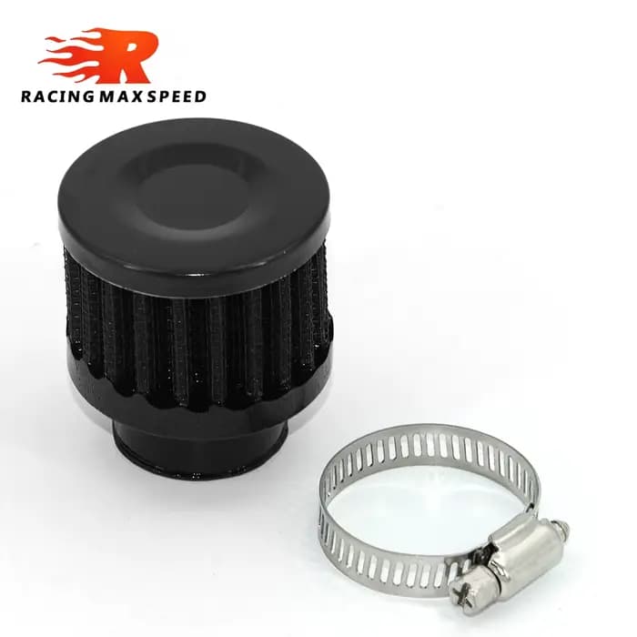 Filtre d'admission d'air froid pour moto, interface universelle, évent turbo, reniflard de carter au