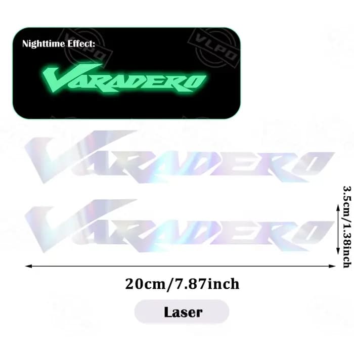 Autocollants Laser imperméables pour moto Honda Varadero XL 125 1000 XL125 XL1000 XL125V XL1000V Var