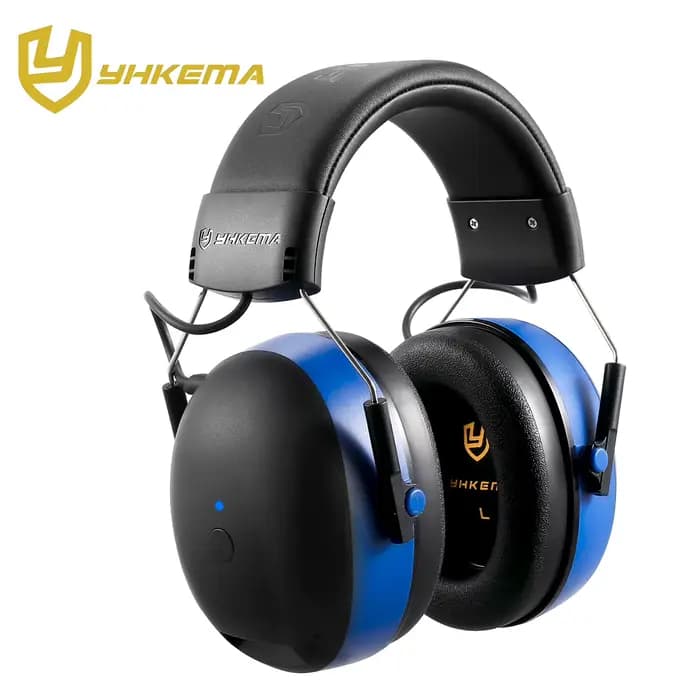 Casque de protection auditive YAKEMA avec Bluetooth 6.0, rechargeable, réduction du bruit, protège-o