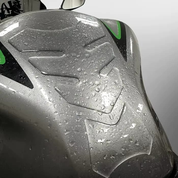 Protection transparente de tampon de réservoir de moto universelle pour Kawasaki Honda Yamaha Suzuki