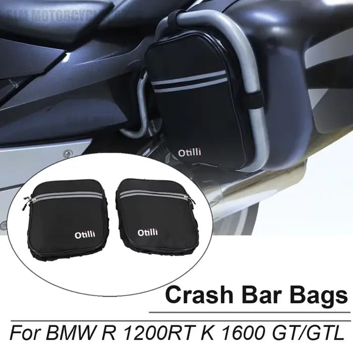 Sacs de barre de sécurité arrière pour moto, sacs de rangement pour cadre de moto pour BMW R 1200 RT