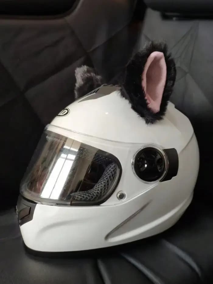 Paquet de 2 accessoires de casque d'oreilles de chat en fausse fourrure, oreilles de chat en peluche