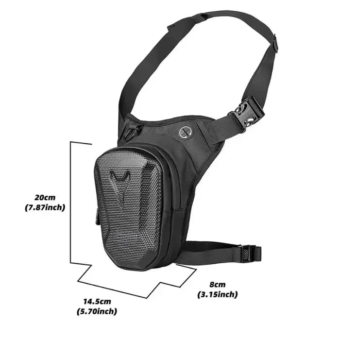 Sac de jambe de moto sacs de conduite en plein air sac banane décontracté sac de voyage tactique imp