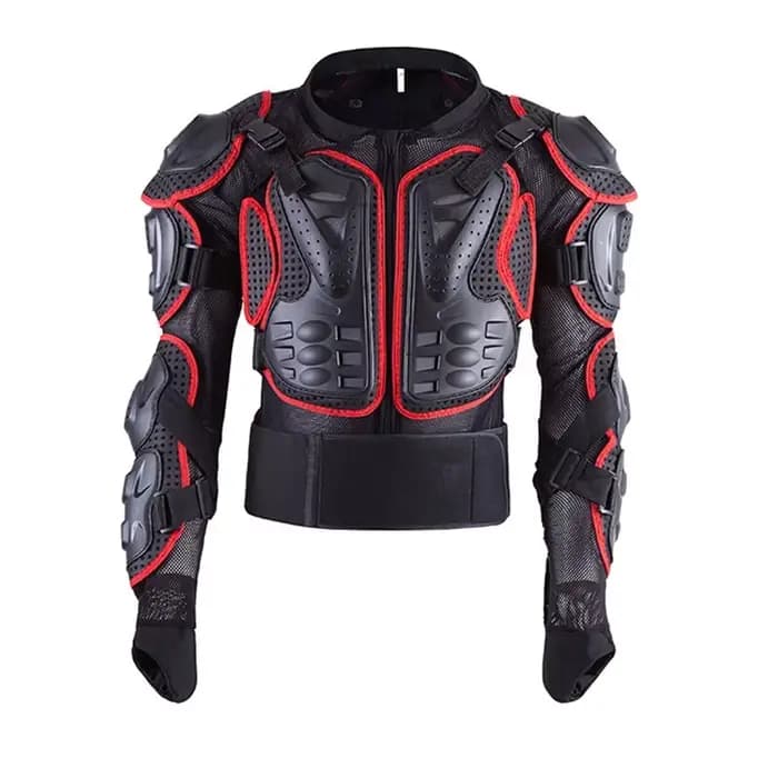 Veste de moto unisexe, équipement de motocross durable et confortable, équipement de protection d'éq