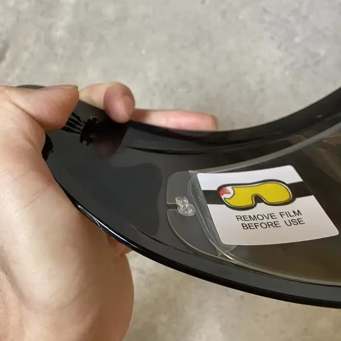 Film Anti-buée pour casques AGV K5 K3SV K1, visière, autocollant Anti-buée, accessoires complets pou