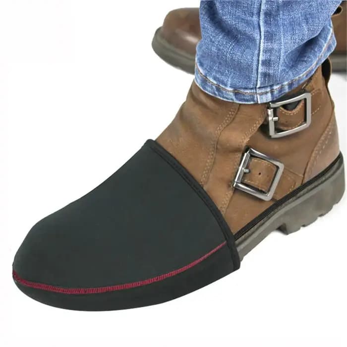Protège-chaussures de moto pour levier de vitesses, réfléchissant, antidérapant et imperméable