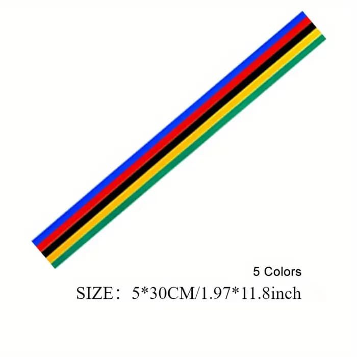 Autocollant de moto, autocollant de casque, autocollant de cadre de vélo, autocollant décoratif arc-
