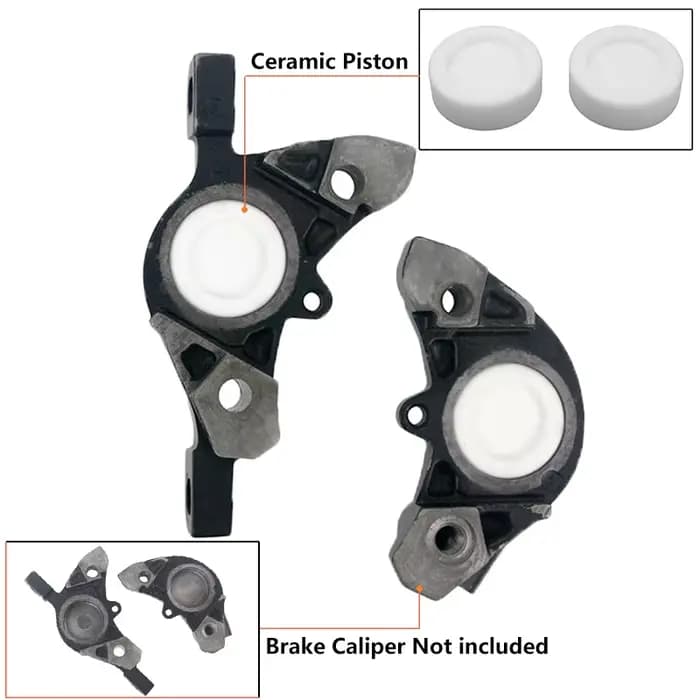 HEPPE – étrier de frein hydraulique de vélo, Piston en céramique de vtt, de vélo de route, Piston de