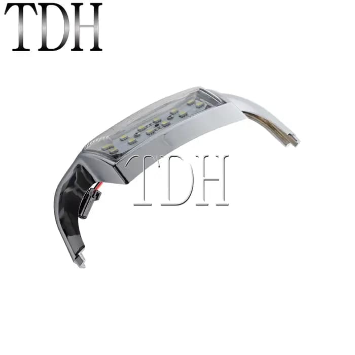 Feux de garde-boue arrière de moto, garniture de feux de frein arrière LED Tri-Bar pour Harley Herit