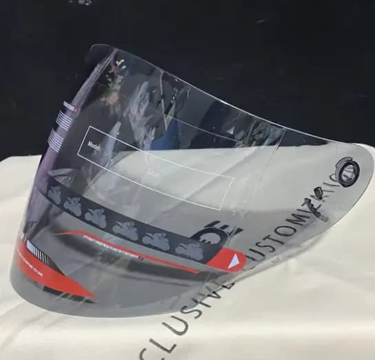 Lentille de casque pour SZ-Ram4 ARAI Lentille demi-casque Casque de moto Document transparent Lentil