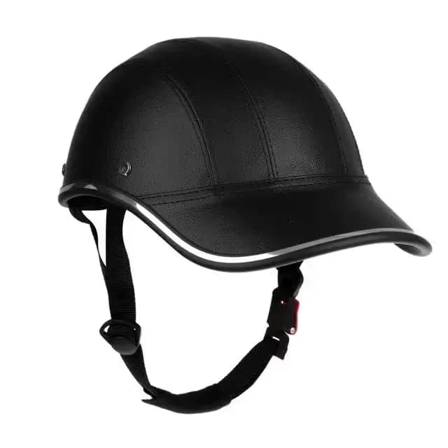 Casque de véloMoto MotocrossBicycle électriqueCasque de sécurité en cuir ABSCasque de sécurité de vé