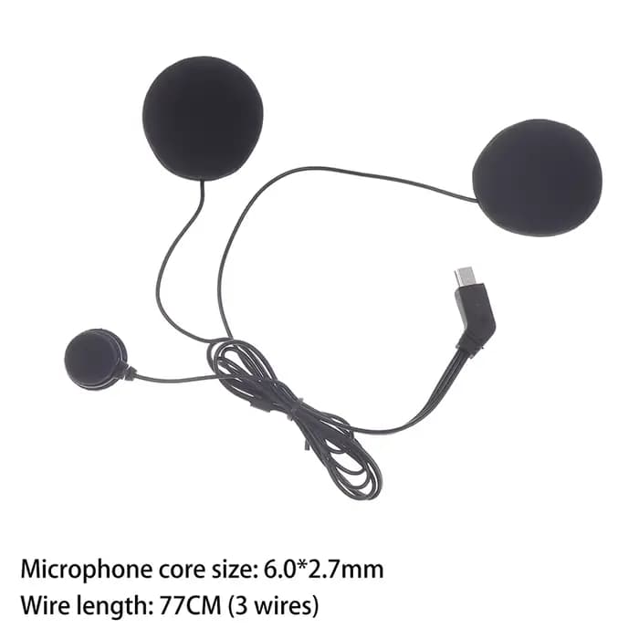 Casque casques Microphone casque de moto interphone sonore casque Microphone